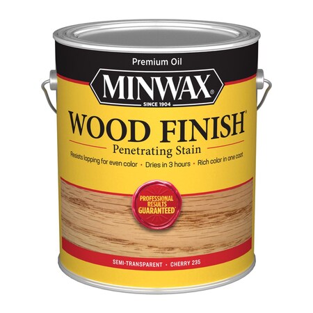 Minwax Minwax Wood Finish Semi-Transparent Cherry Oil-Based Penetrating Stain 1 gal 710790000